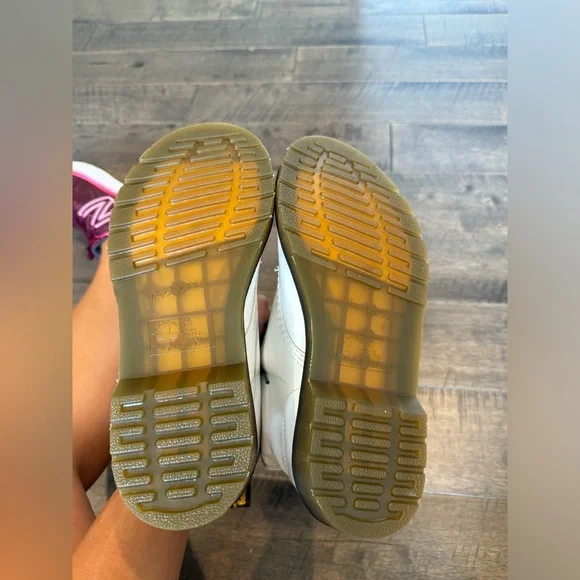 Dr. Martens White Combat Boots - Picture 5 of 6